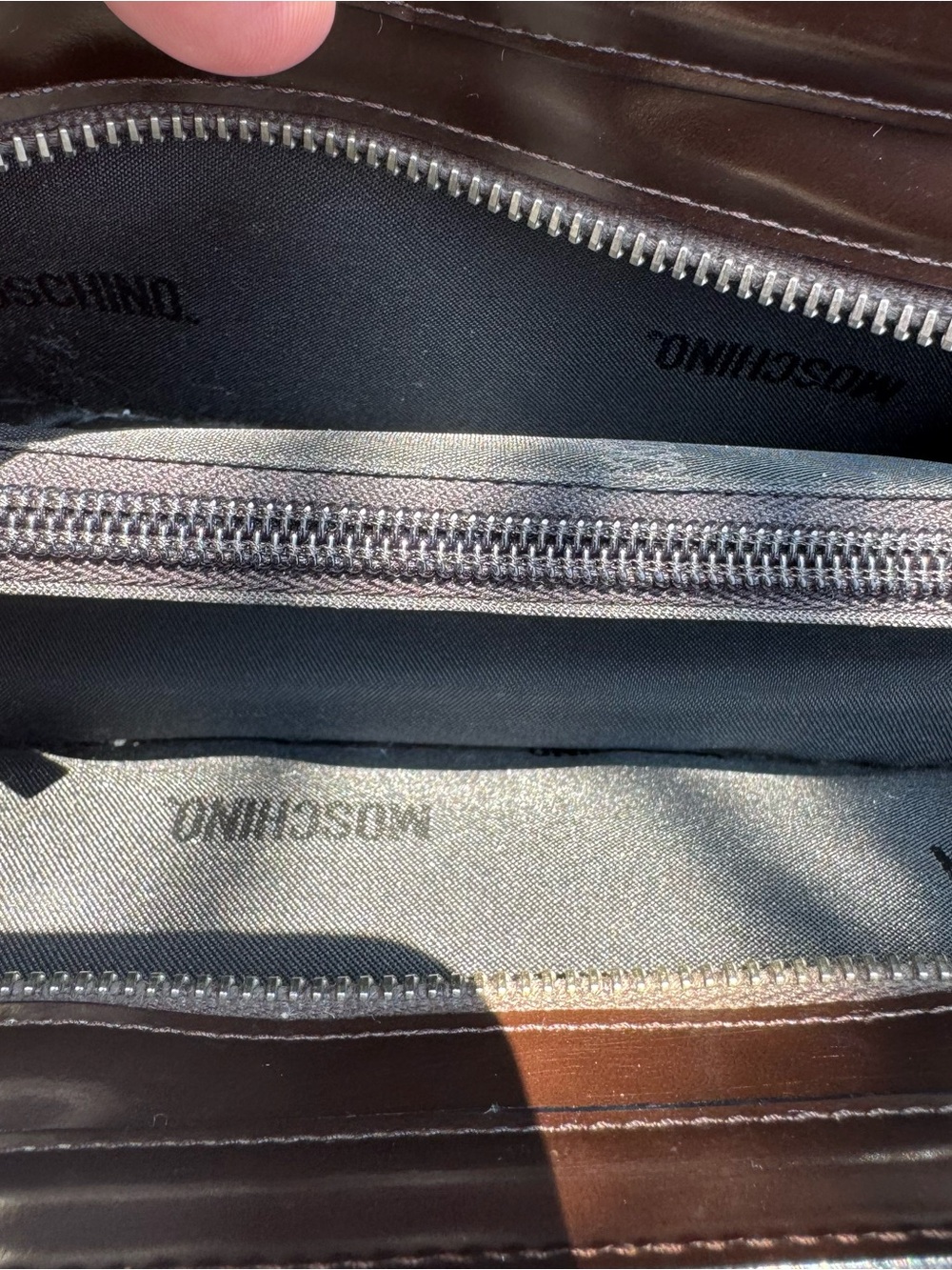 Moschino Vintage Baguette-Style Shoulder Bag - Picture 8 of 9